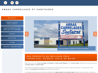 arras-carrelages-sanitaires.com website preview