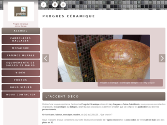 progres-ceramique-carrelage.fr website preview
