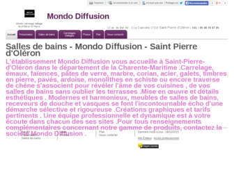 mondo-diffusion-oleron.fr website preview