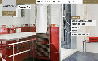 caropa-carrelages.fr website preview
