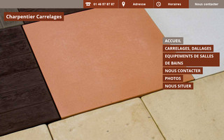 charpentier-carrelages.fr website preview