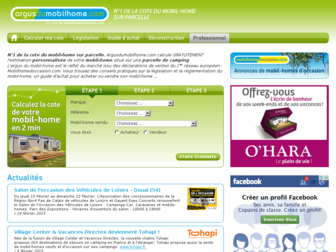 argusdumobilhome.com website preview
