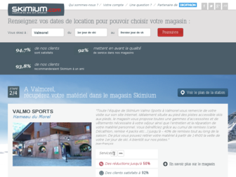 valmorel.skimium.fr website preview