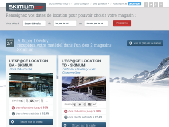 super-devoluy.skimium.fr website preview