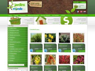 jardins-du-monde.be website preview