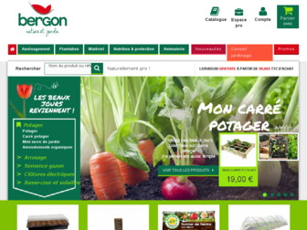 jardinerie-bergon.fr website preview