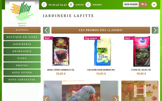 jardinerie-lafitte.com website preview
