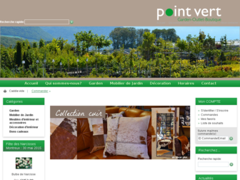 pointvert.ch website preview