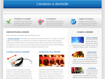 livraisondomicile.info website preview