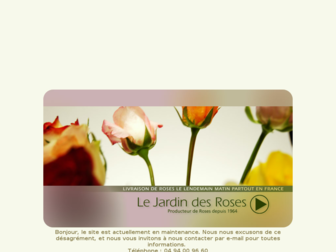 lejardindesroses.com website preview