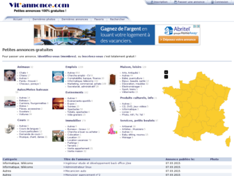 vitannonce.com website preview