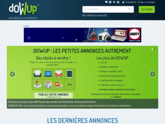 dowup.fr website preview