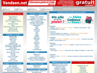 vendeen.net website preview