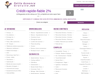 petite-annonce-gratuite.net website preview