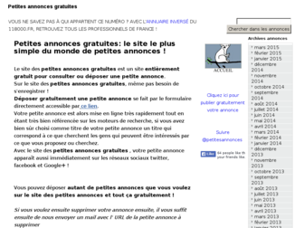 le-site-des-petites-annonces-gratuites.com website preview