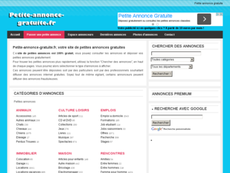 petite-annonce-gratuite.fr website preview