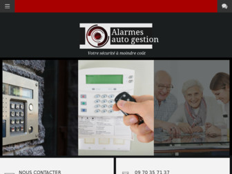 alarmes-auto-gestion-isere.com website preview