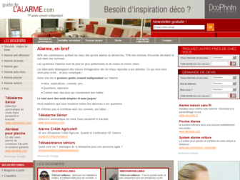 guide-de-l-alarme.com website preview