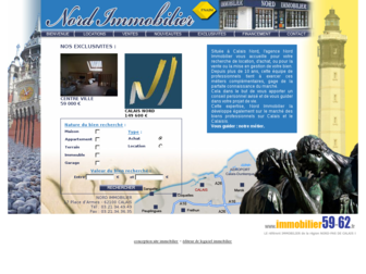 nord-immobilier-calais.com website preview