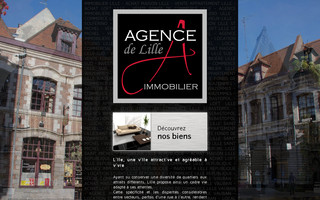 lagencedelille.com website preview