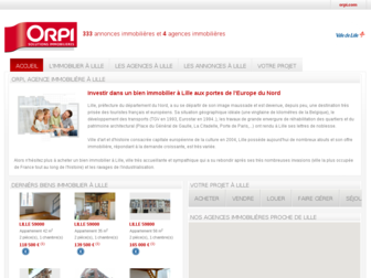 lille.orpi.com website preview