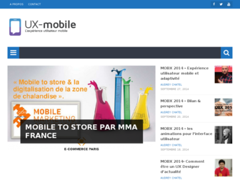 ux-mobile.fr website preview