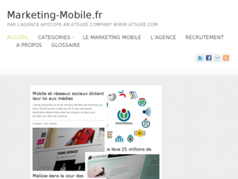 marketing-mobile.fr website preview