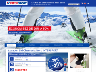 chamonix-intersport.com website preview