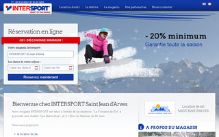 intersport-saintjean.com website preview