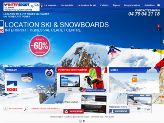 tignes-location-ski.fr website preview