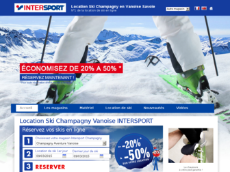 champagny.laplagne-intersport.com website preview