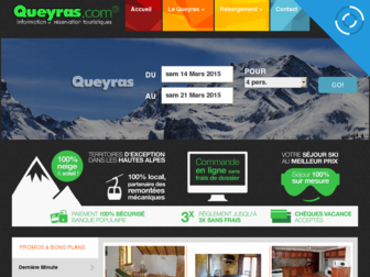 queyras.com website preview