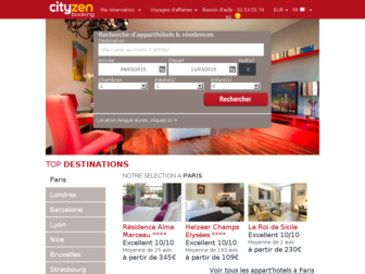 cityzenbooking.com website preview