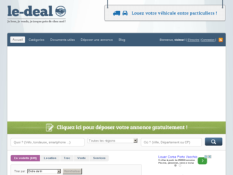 le-deal.fr website preview