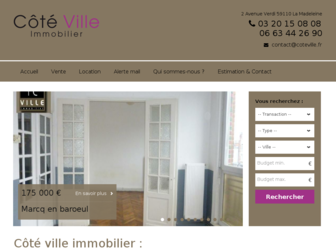 coteville.fr website preview