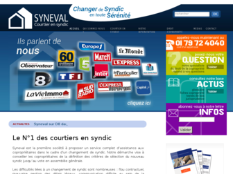 syneval.fr website preview
