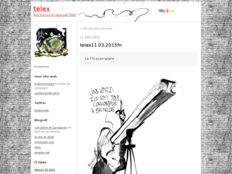 telex.blog.lemonde.fr website preview