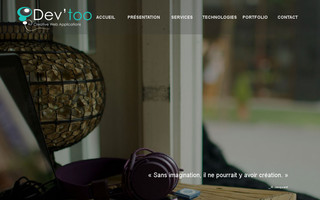 devtoo.fr website preview