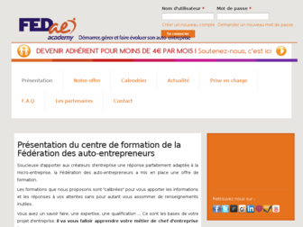 formation-autoentrepreneur.fr website preview