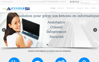 advancesi.com website preview
