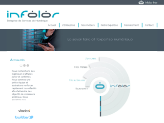 infolor.fr website preview