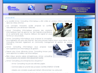 armorconsulting.fr website preview