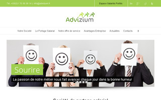 advizium.fr website preview