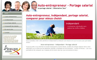 auto-entrepreneur.portage-salarial-access-etoile.com website preview