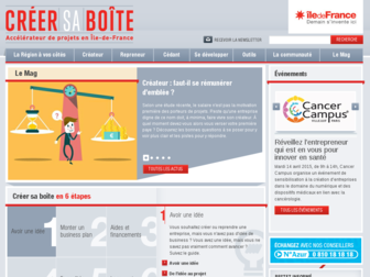 creersaboite.fr website preview