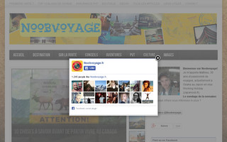 noobvoyage.fr website preview
