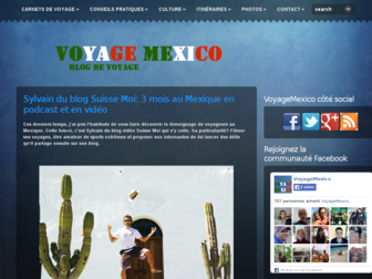 voyagemexico.com website preview