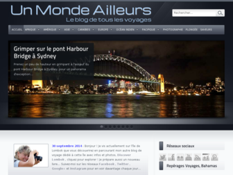 unmondeailleurs.net website preview