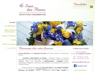 osensdesfleurs.fr website preview