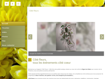 cotefleurs-digne.com website preview